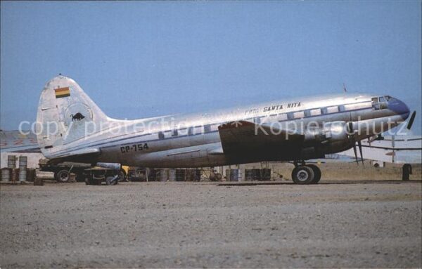 Flugzeuge Zivil Curtiss C-46F Commando CP-754 c/n 22570