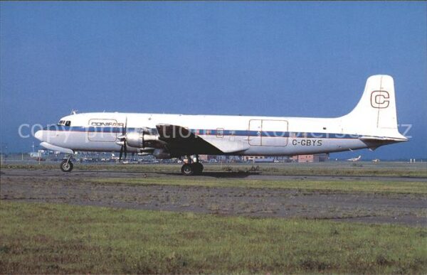 Flugzeuge Zivil MDC Douglas DC-6A (C-118A) C-GBYQ (cn 4