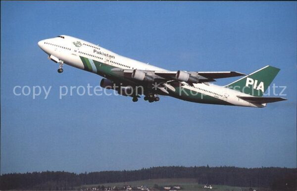Flugzeuge Zivil Boeing 747-217B AP-BCN (cn 20801 7 fn 2