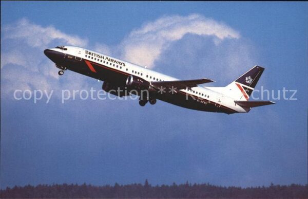 Flugzeuge Zivil Boeing 737-4Q8 G-BPNZ 8cn 24332 / fn 18