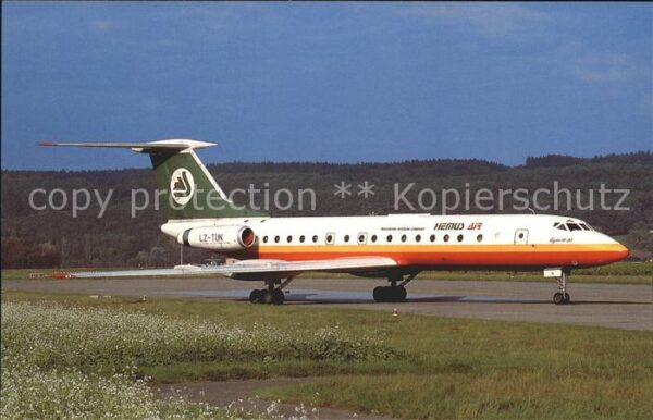 Flugzeuge Zivil Tupolev 134A-3 LZ-TUN (cn 4352307) Herm