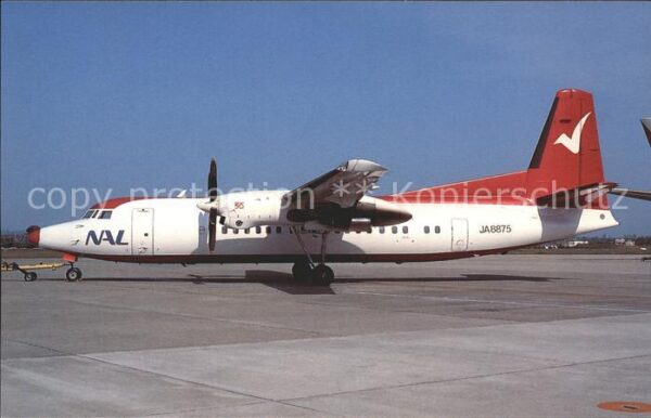 Flugzeuge Zivil Fokker 50 (F27-050) JA 8875 (cn 20196)