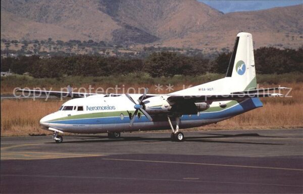 Flugzeuge Zivil Fairchild Ind. F-27 XA-MOR (cn 26) Aero