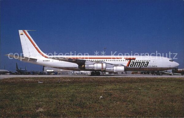 Flugzeuge Zivil Tampa Colombia Boeing 707-324C HK-3355-