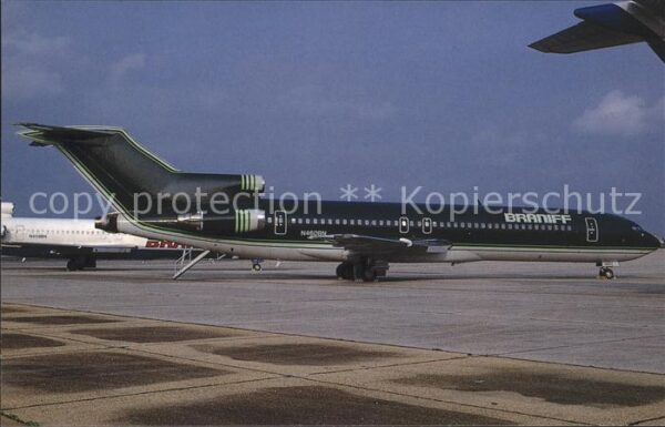 Flugzeuge Zivil Braniff Flying Colors 1990 Boeing 727-2