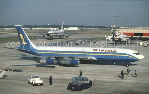 Flugzeuge Zivil Skyworld Air Lines Boeing 707-321B N454
