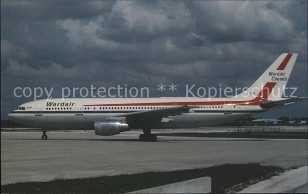 Flugzeuge Zivil Wardair Airbus Industrie A300B4-203 C-G