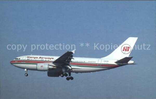Flugzeuge Zivil Kenya Airways Airbus Industrie A310-300