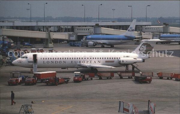 Flugzeuge Zivil London European Airways Rombac 111-500