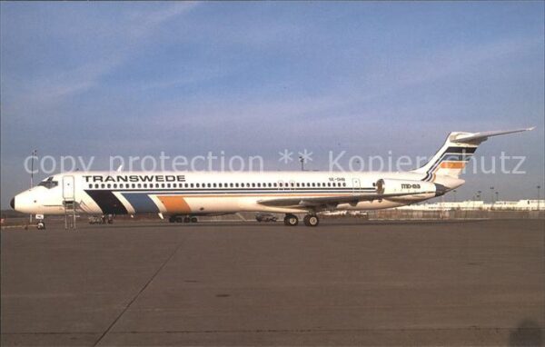 Flugzeuge Zivil Transwede McDonnell Douglas MD-83 SE-DH