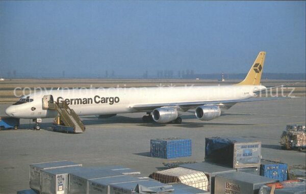 Flugzeuge Zivil German Cargo McDonnell Douglas DC-8-73