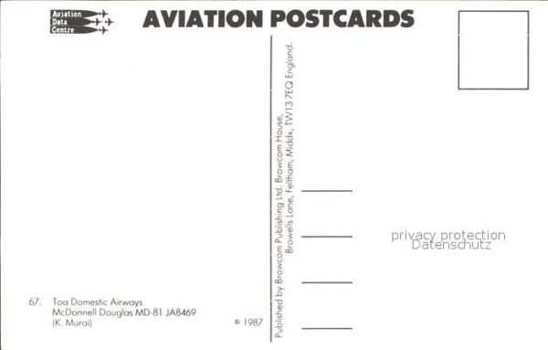 Flugzeuge Zivil Toa Domestic Airways McDonnell Douglas – Bild 2