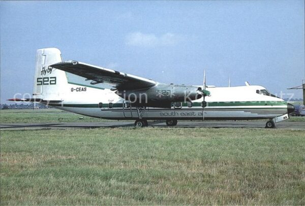 Flugzeuge Zivil South East Air HP Herald G-CEAS cn 186