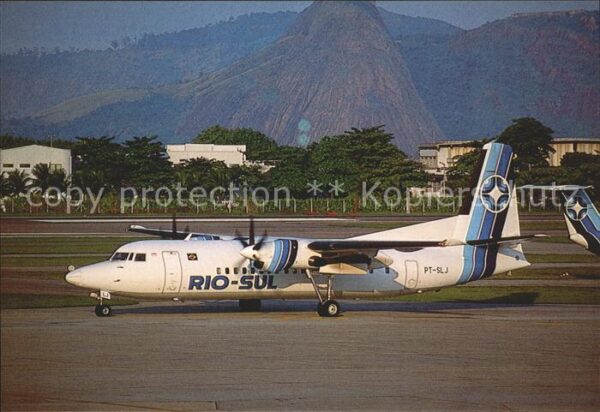 Flugzeuge Zivil Rio Sul Fokker 50 PT-SLJ