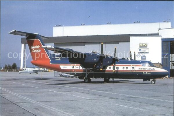 Flugzeuge Zivil Wardair Canada De Havilland Dash 7C C-G