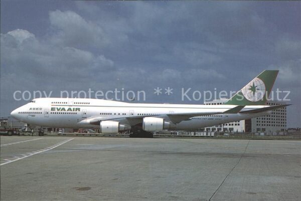 Flugzeuge Zivil Eva Air B747 N403EV