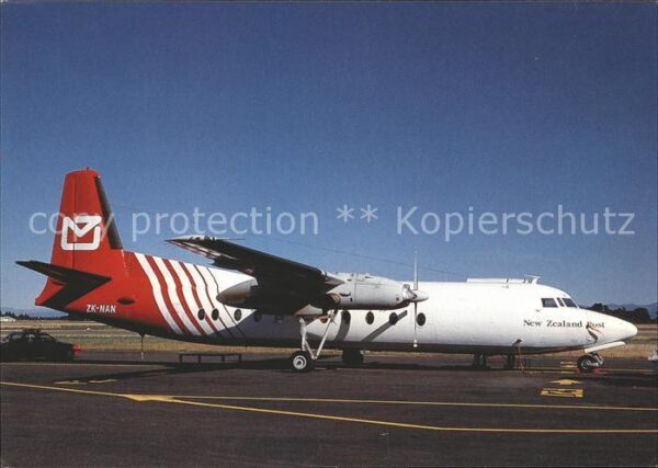 Flugzeuge Zivil New Zealand Post Fokker F-27-500 ZK-NAN