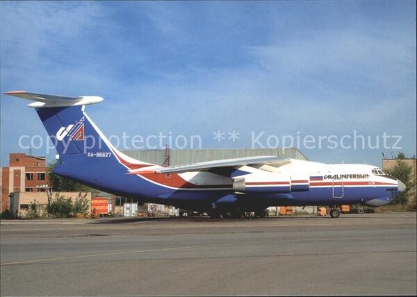 Flugzeuge Zivil Uralinteravia IL-76M RA-86627 c/n 06340