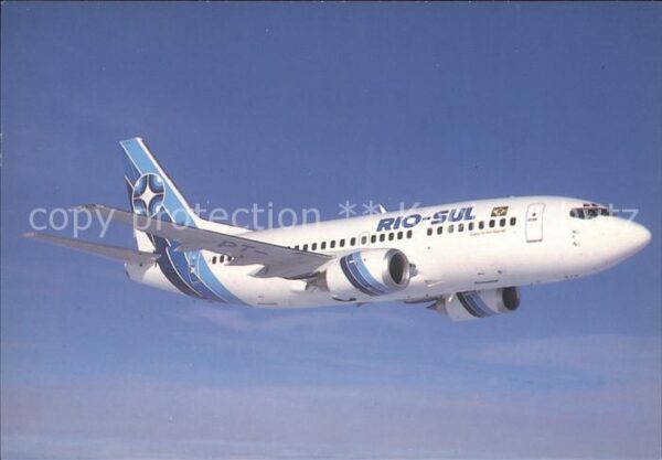 Flugzeuge Zivil Rio-Sul Brazil B737-5YO 26097 PT-SLP