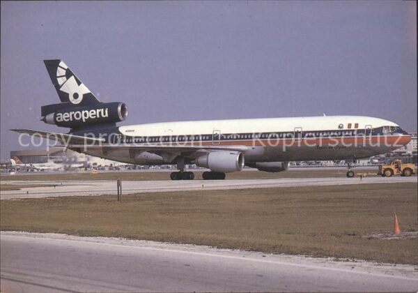 Flugzeuge Zivil Aeroperu Peru DC10-15 48259 N10045