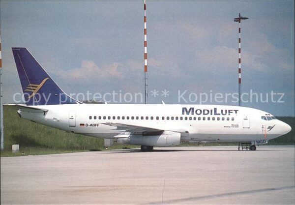Flugzeuge Zivil Modiluft Boeing 737-230 Advanced D-ABFF
