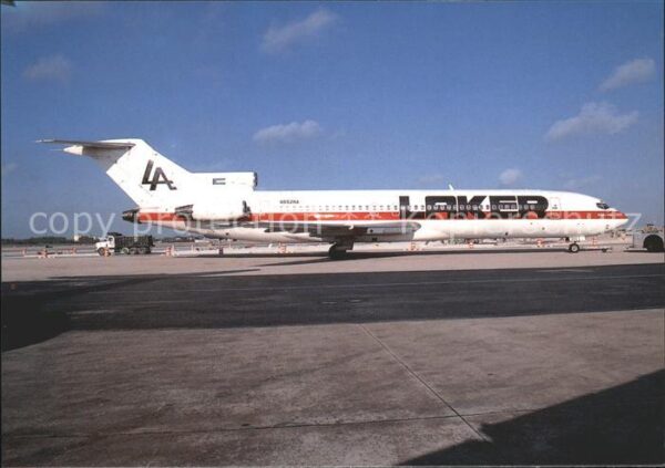 Flugzeuge Zivil Laker Airways Bahamas Boeing B-727-2J7