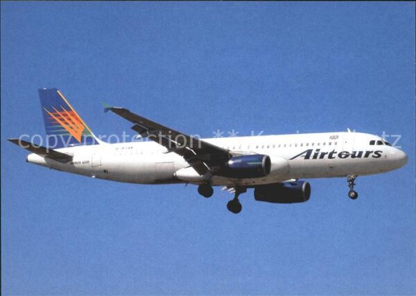 Flugzeuge Zivil Airtours A320 G-DJAR c/n unknown