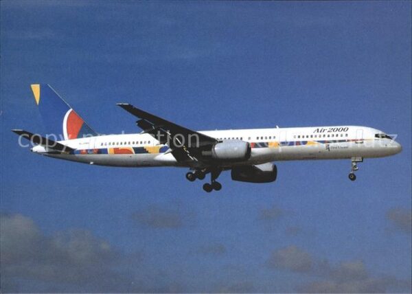 Flugzeuge Zivil Air 2000 Boeing B-757-23A G-OOO1 c/n242