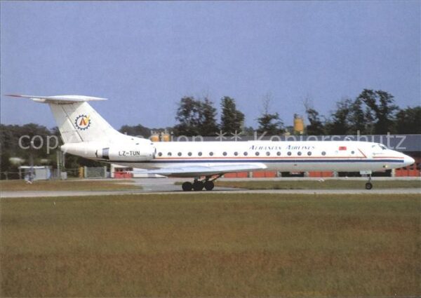 Flugzeuge Zivil Albanian Airlines Tupolev TU-134A-3 LZ-
