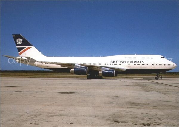 Flugzeuge Zivil British Airways Boeing B-747-436 G-BNLK