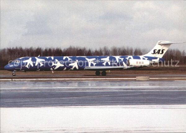Flugzeuge Zivil Scandinavian Airlines DC-82 LN-RMD c/n