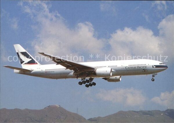 Flugzeuge Zivil Cathay Pacific B777-267 VR-HNC c/n 2726
