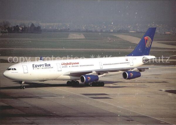 Flugzeuge Zivil Egyptair A340-212 SU-GBM