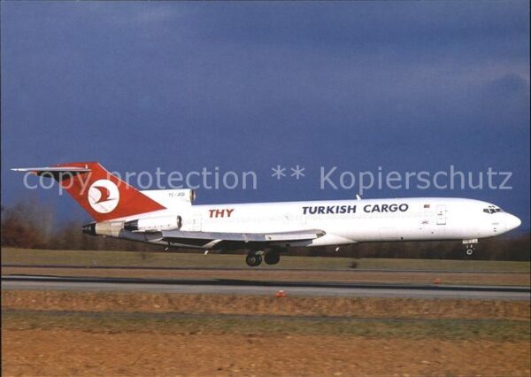 Flugzeuge Zivil THY Turkish Airlines B727-2F2 F TC-JCD