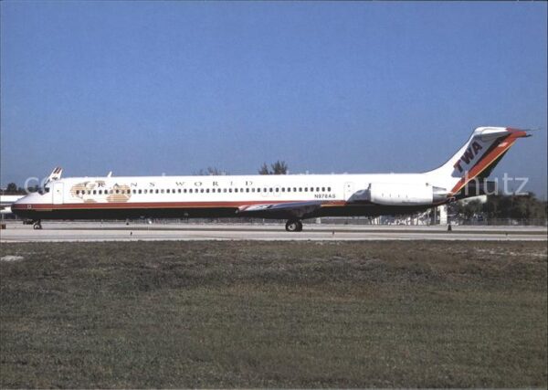 Flugzeuge Zivil TWA Trans World Airlines McDDouglas MD-