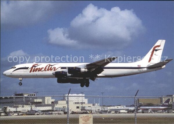 Flugzeuge Zivil Fine Air McDDouglas DC-8-54F N54FA c/n