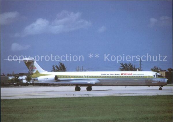 Flugzeuge Zivil BWIA International Md-83 9Y-THQ c/n 494