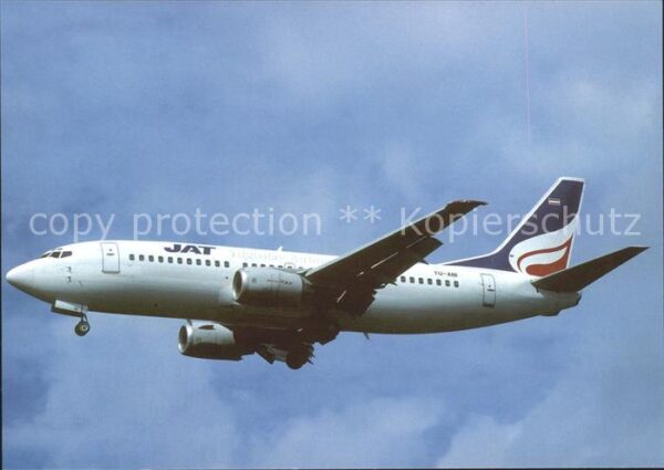 Flugzeuge Zivil JAT B-737-3H9 YU-ANI c/n 23416