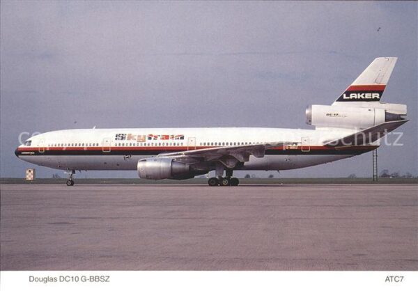 Flugzeuge Zivil Laker Skytrain Douglas DC10G-BBSZ