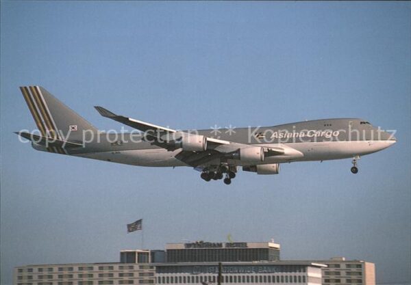 Flugzeuge Zivil Asiana Cargo Boeing 747-48EF SCD Hl 741