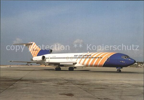 Flugzeuge Zivil Air Columbus Boeing 727-2Je RE CS-TKA