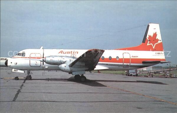 Flugzeuge Zivil Austin Airways BAe HS 748-234 Srs 2A C-