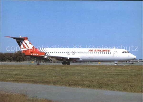 Flugzeuge Zivil AB Airlines Bac 1-11-510ED G-AMW c/n 15