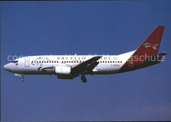 Flugzeuge Zivil British World Boeing 737-3Y0 G-OBWX c/n