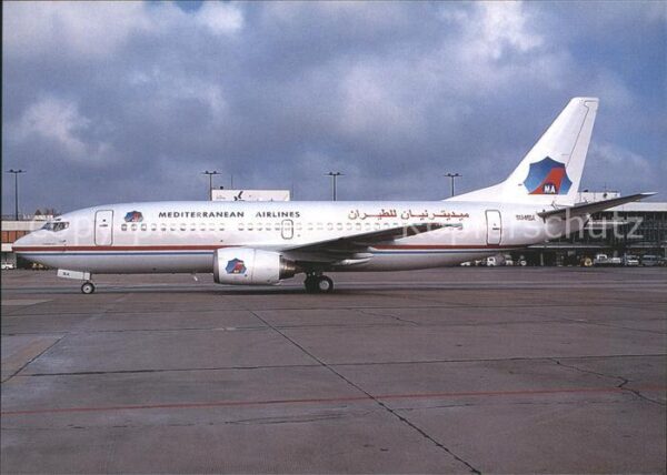 Flugzeuge Zivil Mediterranean Airlines Boeing 737-3Q8 S