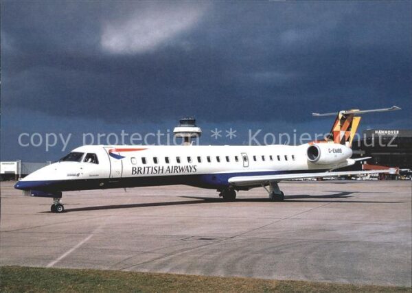 Flugzeuge Zivil British Airways Express Embraer 145 G-E