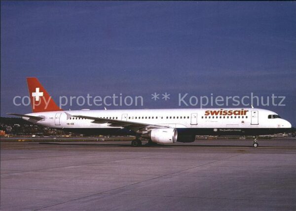 Flugzeuge Zivil Swissair Qualiflyer colours A321-111 HB