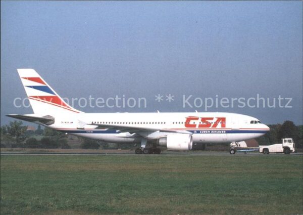 Flugzeuge Zivil CSA Czech Airlines Airbus Industrie A31