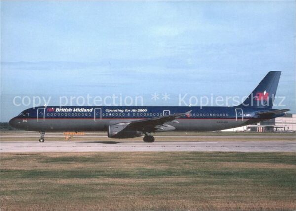 Flugzeuge Zivil British Midland Operating for Air 2000