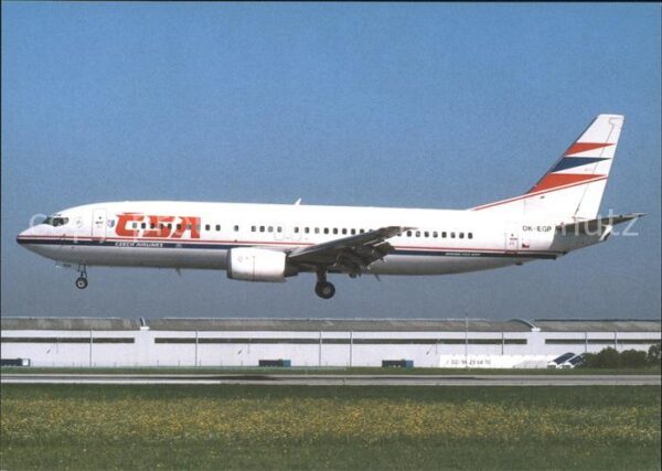 Flugzeuge Zivil CSA Boeing 737-45S OK-EGP cn 28476